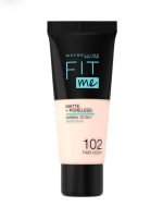 Maybelline New York Fit Me Matte+ Poreless Foundation - 102