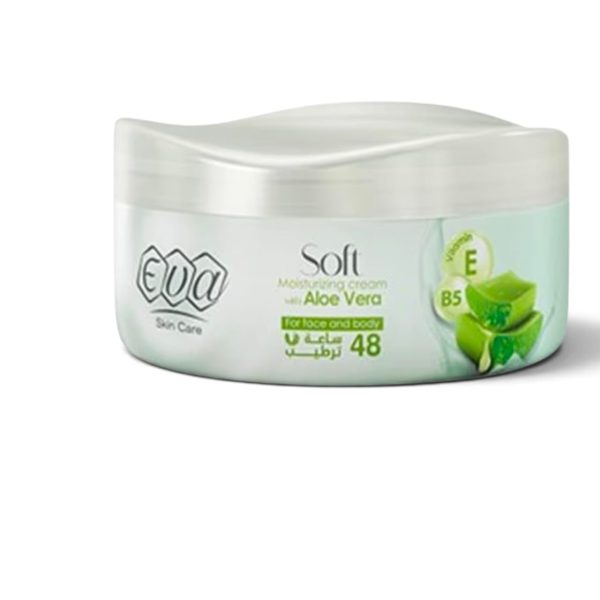 Eva Skin Cream, Moisturizing with Aloe Vera, Panthenol and Vitamin E, 50g