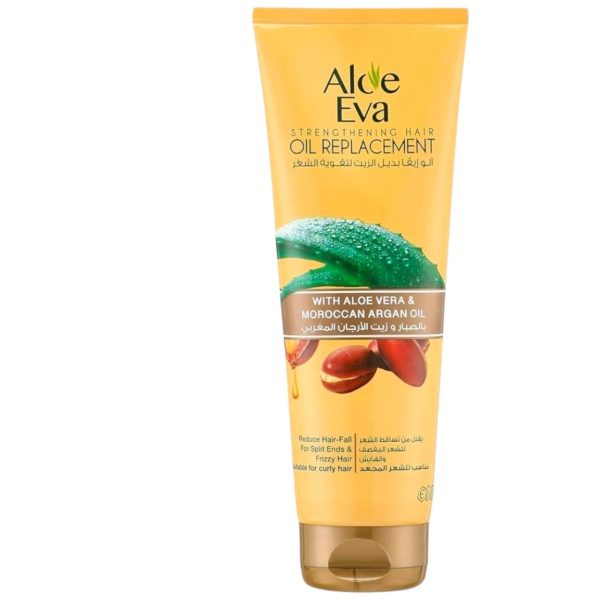 Aloe Eva Hair Strengthening Oil Replacement with Aloe Vera and Argan Oil, 250ml