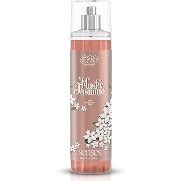 Eva Body Splash Full Body Liquid with Jasmine Musk Scent - 240ml