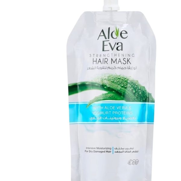 Eva Aloe Vera Hair Mask Sachet with Aloe Vera Proteins and Yogurt 250ml